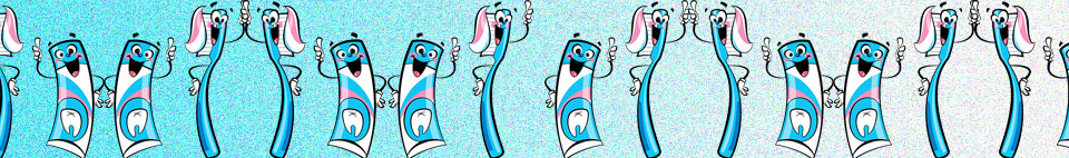 dancing toothbrushes